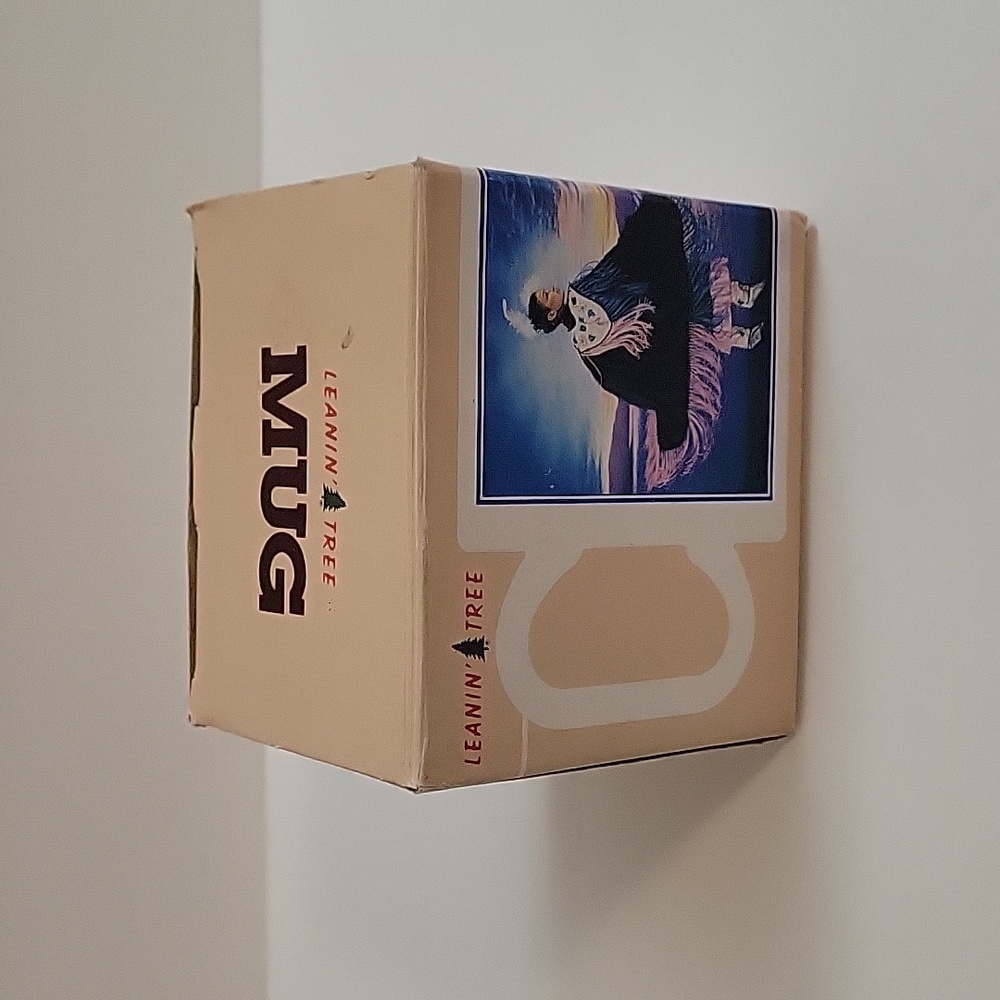 Vintage 90's Karen Noles Leanin’ Tree Native American Coffee Mug - MGW195